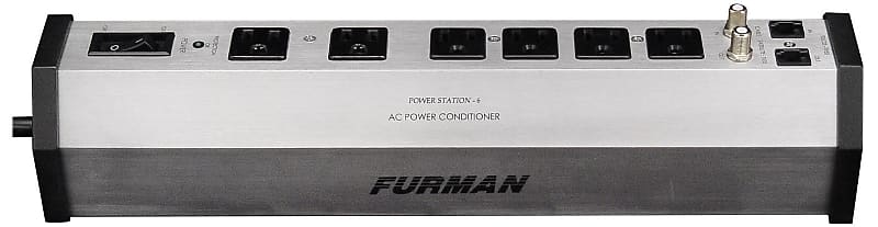Furman PST 6 Standard Level 6 Outlet Power Conditioning,15 Amp, Aluminum Chassis image 1