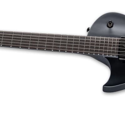 ESP LTD EC-1000 BARITONE LH B Charcoal Metallic Satin CHMS Left Handed Electric Guitar B-STOCK EC1000 - KOREA image 3