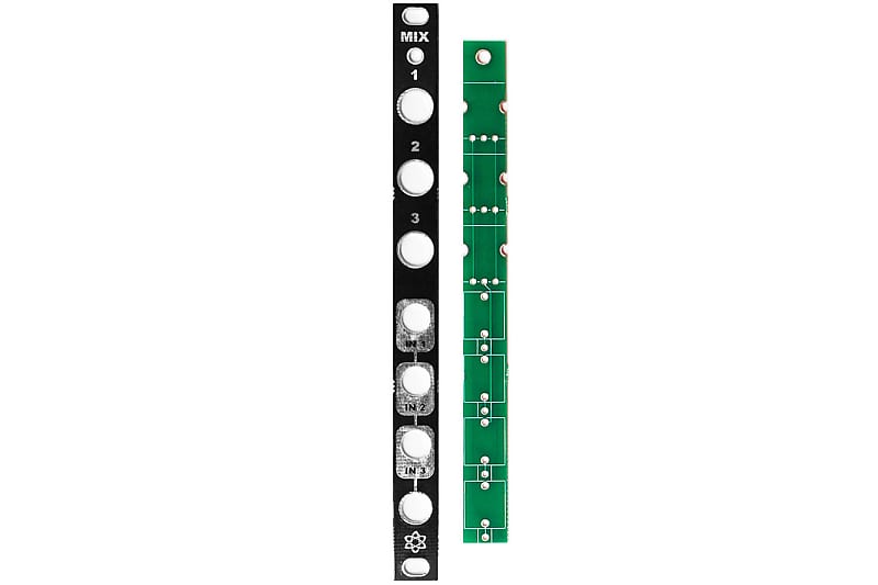 Synthrotek MIX PCB and Panel - Eurorack Mixer Module PCB Set image 1