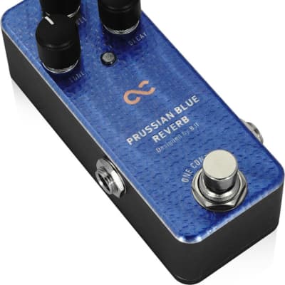 One Control BJF Series Prussian Blue Reverb Pedal image 2