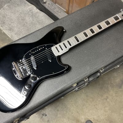 Electrical Guitar Company Custom 2023 Black Imron Mustang Jaguar Kurt Cobain for sale