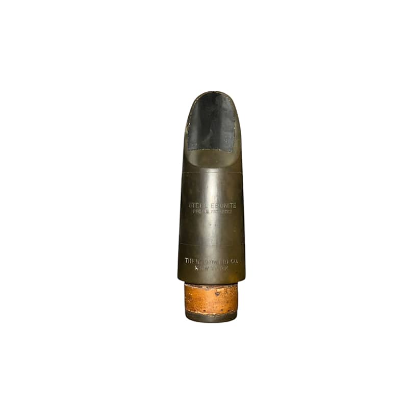 The Woodwind Co. Steel Ebonite G8* Clarinet Mouthpiece image 1