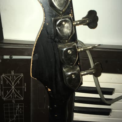 Vintage bass Egmond 1960's image 6