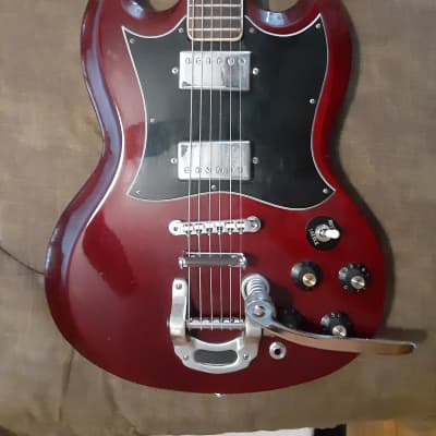 Greco SG copy 1970s - Cherry image 1