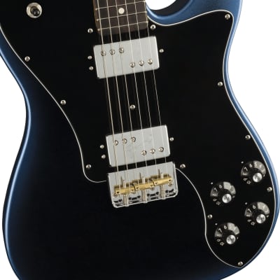 Fender American Professional II Telecaster Deluxe - Dark Night with Rosewood Fin image 3