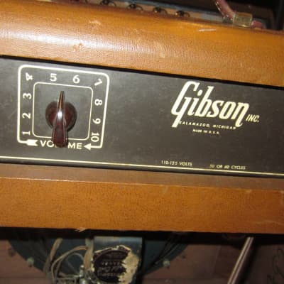 Vintage 1954 Gibson BR-6 Combo Tube Amp for Guitar & Lap Steel image 5
