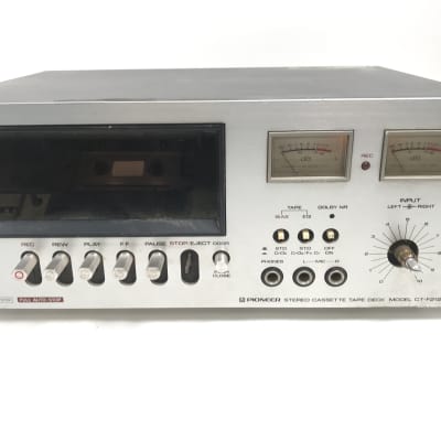 Vintage Pioneer Stereo Cassette Tape Deck Model CT-F2121 image 2