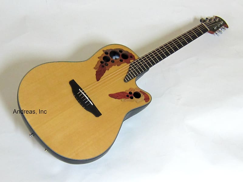 Ovation Celebrity Elite Acoustic-Electric Guitar - Natural image 1