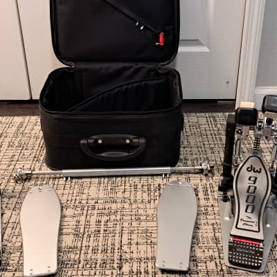 DW 9002 double pedal with Trick shaft and ACD Unlimited longboard upgrades  | Reverb