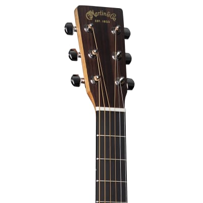 Mint Martin D-10E Dreadnought Acoustic-Electric Guitar, Sapele Mahogany Top, Natural image 3