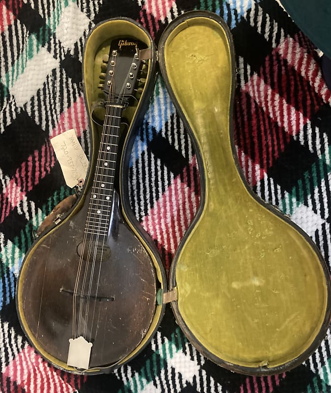 Gibson A-Junior Mandolin 1920's - Chocolate image 1