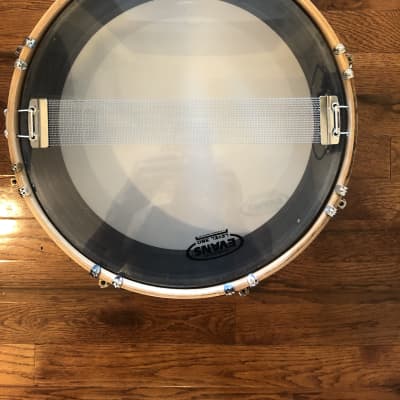 Bello Drum Co. 14” x 5” Prototype Thin Shell Fiberglass Snare Drum 2021 Flat Black image 6