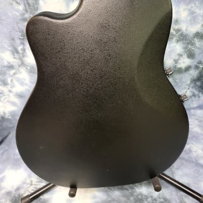 Immagine 1999 Stafford SE 350 Shallow Back Ovation Style Acoustic Electric Guitar Flamey TopJapan Pro Setup Gigbag - 12