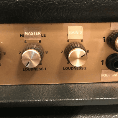 2019 Cameron Mark Cameron SLP Modern/Fender Twin 2 channel 100w amp image 8