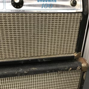 Fender bassman 100 amp and cab 1960s | Reverb