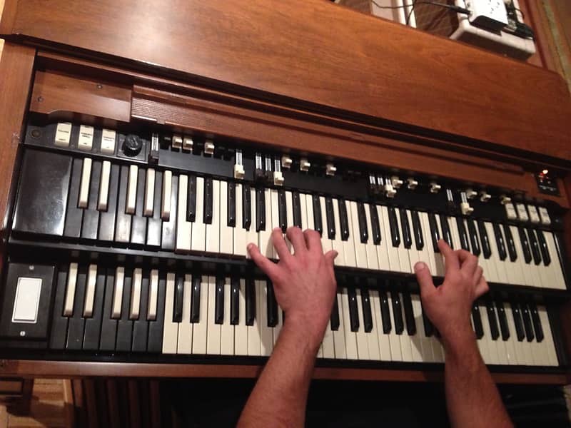 1969 Hammond B3 Organ  W/ Custom Cover & Moving Dolly image 1