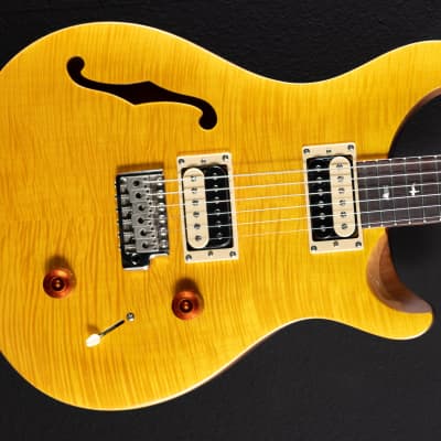 PRS SE Custom 22 Semi-Hollow イエロー PRS SE Custom 22 Semi-hollow Electric Guitar - Santana