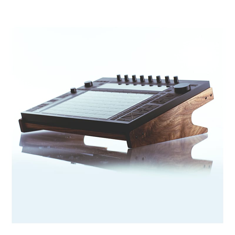 Ableton Push (2/3) Cradle Stand in Solid Walnut (Decksaver | Reverb