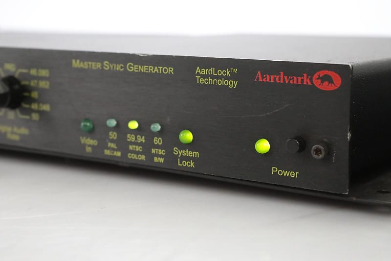 配信機器・PA機器・レコーディング機器 Aardvark AardSync II Sync Generator Aardsync II / Master Sync Generator【中古放送用・業務用 映像