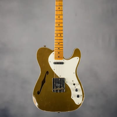 Fender Limited Thinline Loaded Nocaster Relic 2019 - Aged Gold image 2