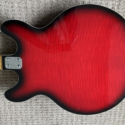 Univox Coily 1970’s - Flamed Red Burst image 7