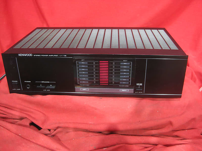 Kenwood KM106 Stereo Power Amplifier POWERFUL! Reverb