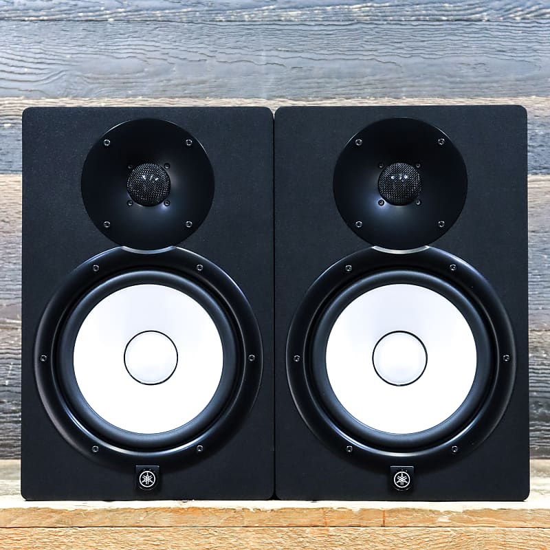 Yamaha HS8 Matched Pair 2-Way Bass Reflex Bi-Amplified 8