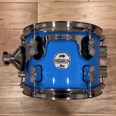 *Limited Edition* PDP Concept Maple 7"x10" Rack Tom in Lite Blue Lacquer imagen 1