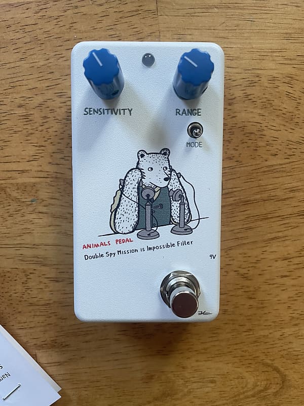 ギター Double Spy Mission is Impossible Filter Animals Pedal Double Spy Mission is Impossible Filter