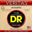 DR Veritas Acoustic Guitar Strings, Custom Light, .011-.050