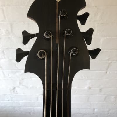 Letts Woden 29” fretless 5 string bass Mahogany/Ebony Handcrafted in the uk 2023 image 5