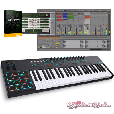 Alesis VI49 Advanced 49-Key USB/MIDI Keyboard Controller w/Ableton Live&XPAND!2