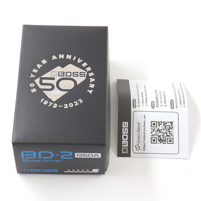 BOSS BD-2-B50A Blues Driver BOSS 50th Anniversary | Reverb Canada