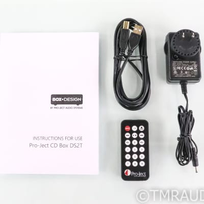Pro-Ject CD Box DS2T CD Transport; DS2-T; Remote; Black image 7