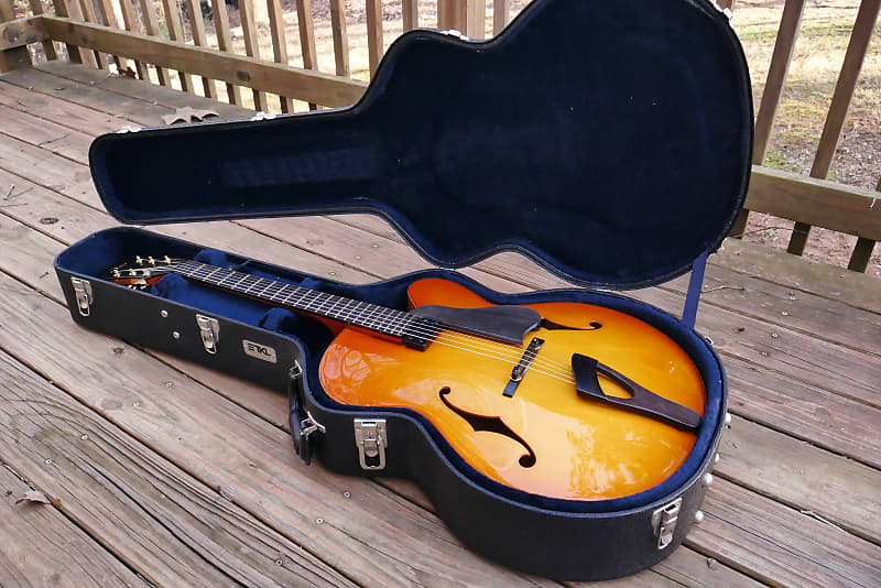 Wyatt Wilkie Paramount 17" Hand Carved Traditional Archtop Reverb