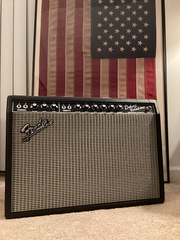 Fender '65 Deluxe Reverb Reissue 22Watt 1x12" Guitar Combo Reverb