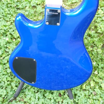 Fernandes 4 string bass HB pickup  blue image 9