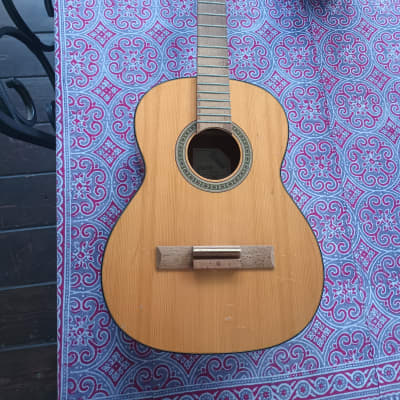 STRUNAL SMALLER SIZE 1/2 4655 CLASSICAL GUITAR (PLAYS GREAT) image 1