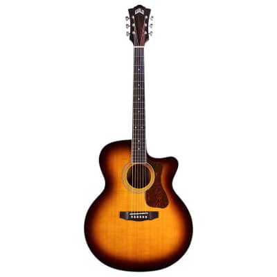 Guild Westerly Collection F-250CE Deluxe Jumbo Acoustic-Electric Guitar image 3
