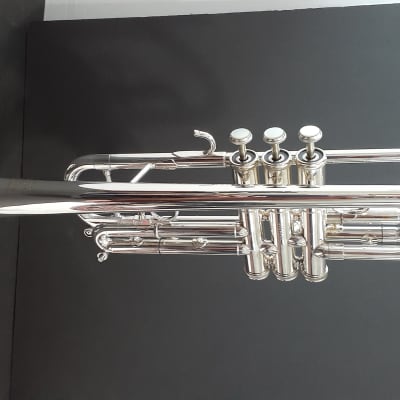 Getzen Eterna 770 Select Trumpet ,2 Mutes, 2 Mouthpieces & Case Silver image 21