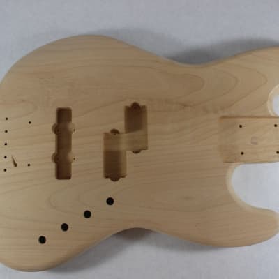 Replacement Unfinished Alder PJ Jazz bass guitar body - JZRE011