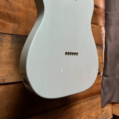 Fender American Pro II Thinline Telecaster - Daphne Blue w/ Hard Case image 13