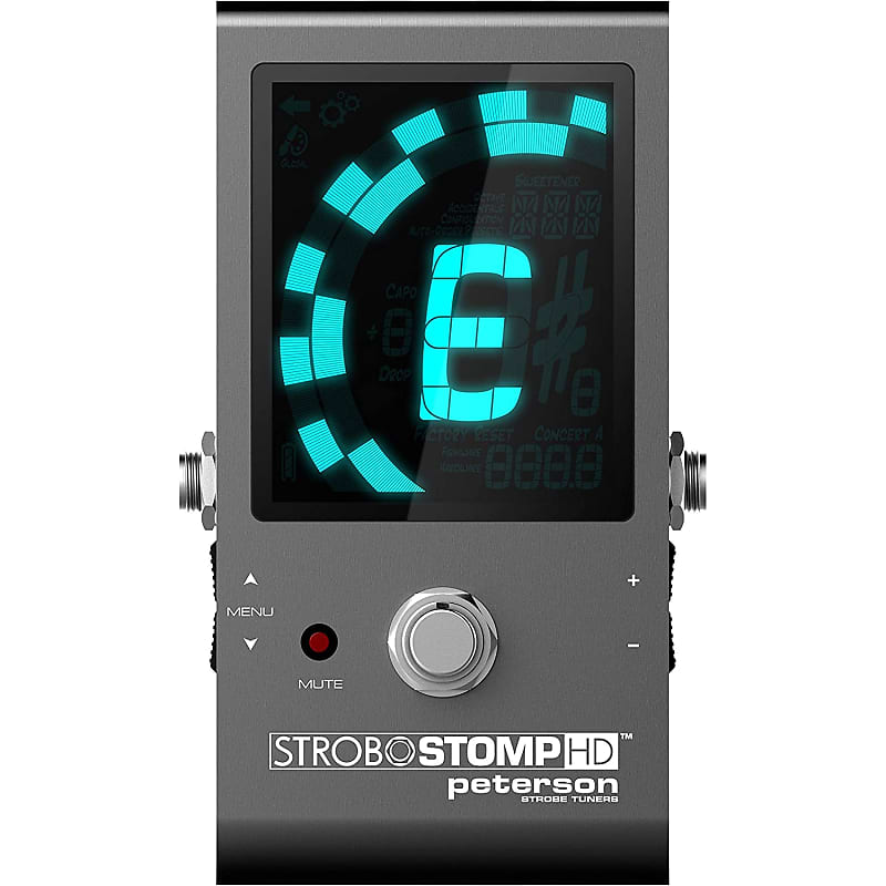 Peterson Tuners StroboStomp HD Compact Pedal Strobe Guitar and