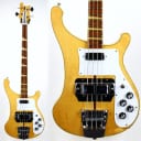 c. 1971 Rickenbacker 4001 Mapleglo Vintage Electric Bass Guitar | Checkerboard Binding, Toaster Pickup, Full Crushed Pearl Inlays!