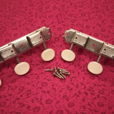 Vintage Gibson (Kluson) Deluxe Tuners - Double Line, Double Ring