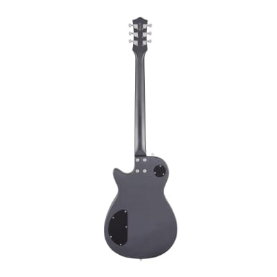 Gretsch G5260 Electromatic Jet Baritone Solid Body 6-String Electric Guitar with V-Stoptail, 12-Inch Laurel Fingerboard, and Bolt-On Maple Neck (Right-Handed, London Grey) image 2