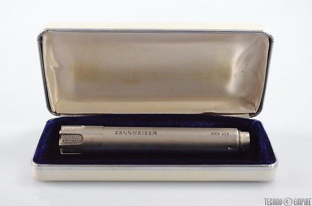 Sennheiser MKH 405 Condenser Microphone w Hard Case MKH405 Mic 30858