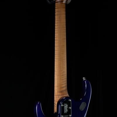 Ernie Ball Music Man JP15 7-String Flame Purple Nebula - 2023 Model w/ Case image 5