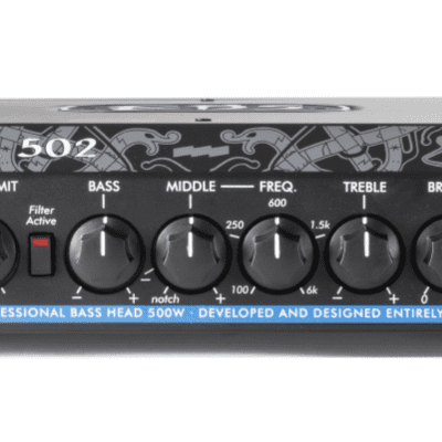 EBS  Reidmar 502 Class D lightweight Bass Amplifier Head. New! image 1