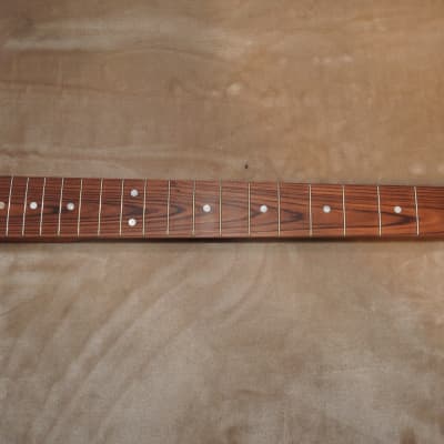 Strat Project 3pc Alder Body 1pc Padauk Top Black Binding Padauk Neck with Kingwood Fretboard! image 14